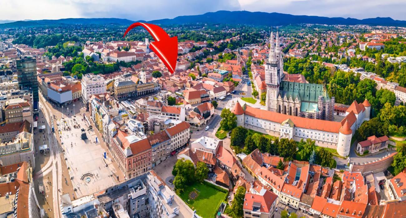 Candy Rose Lux Zagreb Centre Dış mekan fotoğraf